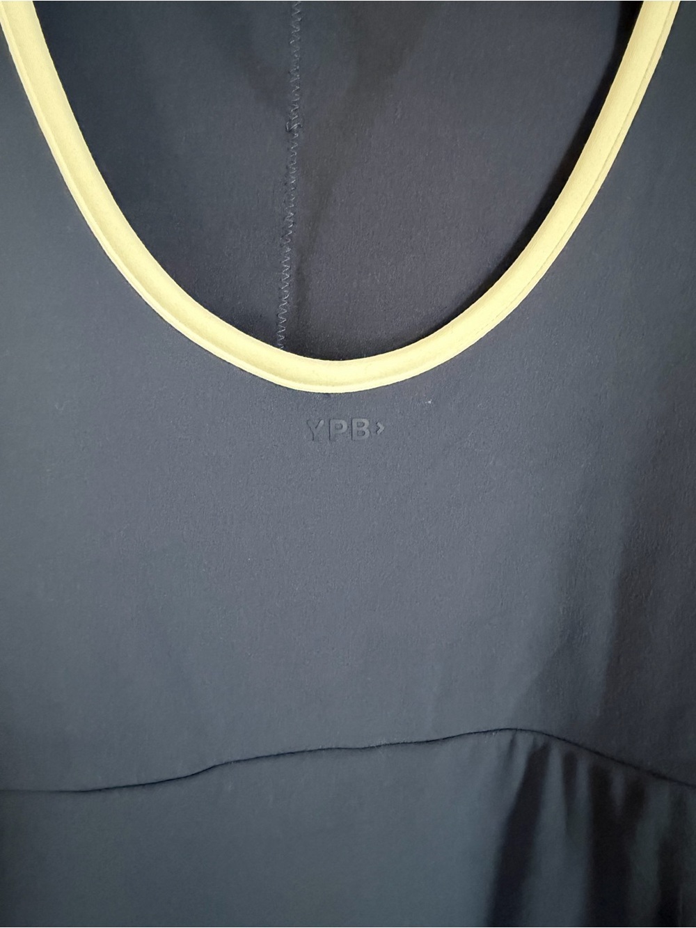 Abercrombie YPB Tie Game Tennis Dress XL Navy - Picture 7 of 8